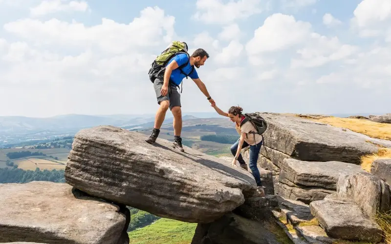 It pays to plan and prepare before you tackle a mountain ascent or a steep uphill hike - Westend61