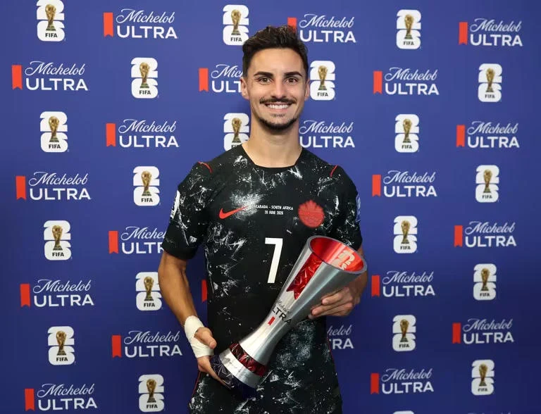 Stephen Eustaquio was voted Man of the Match (Photo: FIFA)