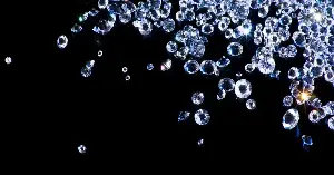 Deep inside the planet Neptune, the pressure is so extreme that carbon atoms are crushed into actual diamonds — which then rain downward in solid showers through the planet’s interior — and recent laboratory experiments have successfully recreated the conditions in which this happens, producing tiny synthetic diamonds in the process.