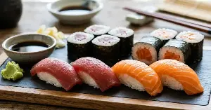 Is it better to eat salmon or tuna sushi?