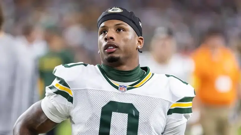 Green Bay Packers wide receiver Matthew Golden