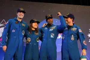 Artemis II crew urges unity on 'lifeboat' Earth