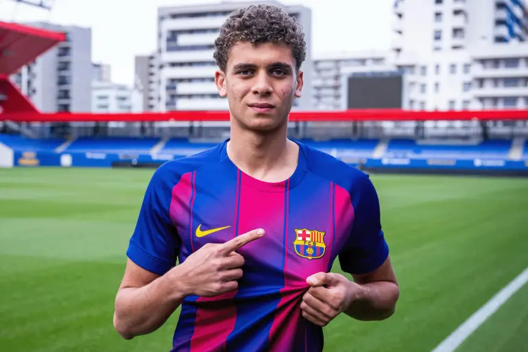 برشلونة بعلن التعاقد مع حمزة عبد الكريم المصدر موقع برشلونة الرسمي https://www.fcbarcelona.com/en/football/barca-b/news/4442438/hamza-abdelkarim-joins-barca-atletic
