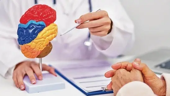 Parkinson's disease damages and kills nerve cells in a specific brain area called the substantia nigra. 