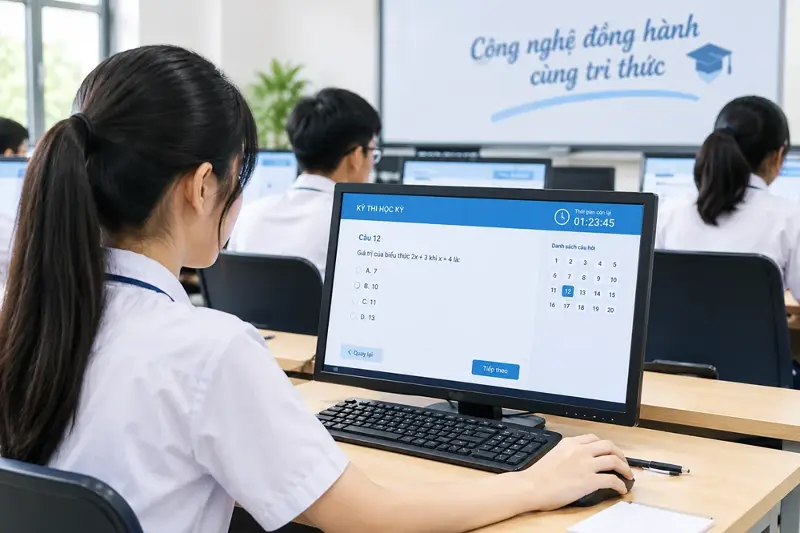 Situations students need to know when taking a computer-based semester exam - image 1