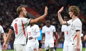 The red card incident paved the way for England to defeat the Czech Republic.