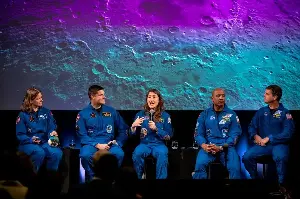 Nasa’s Artemis astronaut feared they would never get home as they flew around the Moon