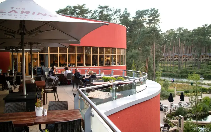 Nearly 70 per cent of visitors to the UK’s five Center Parcs, including Woburn Forest, pictured, are repeat guests - Mint Photography/ Alamy