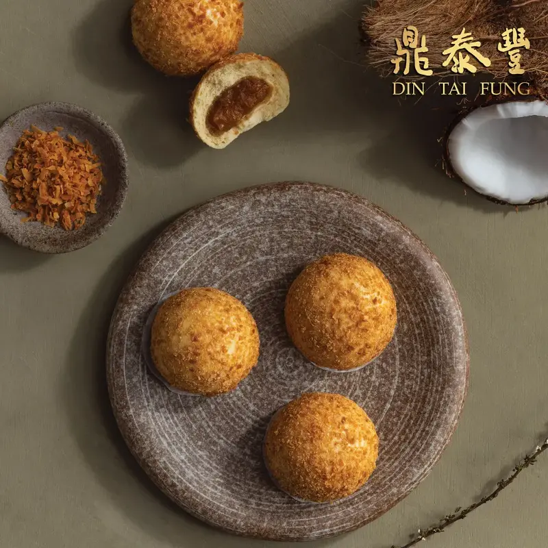 SG60 Din Tai Fung Steamed Kaya Bun