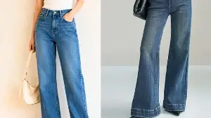 Straight-leg vs wide-leg jeans: Why I prefer the retro charm of wide-leg denim