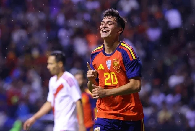 Pedri also contributed one goal.