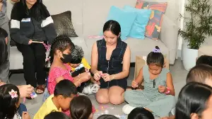 Caprice Cayetano gives back after ‘PBB’ win with visit to Little Ark Foundation