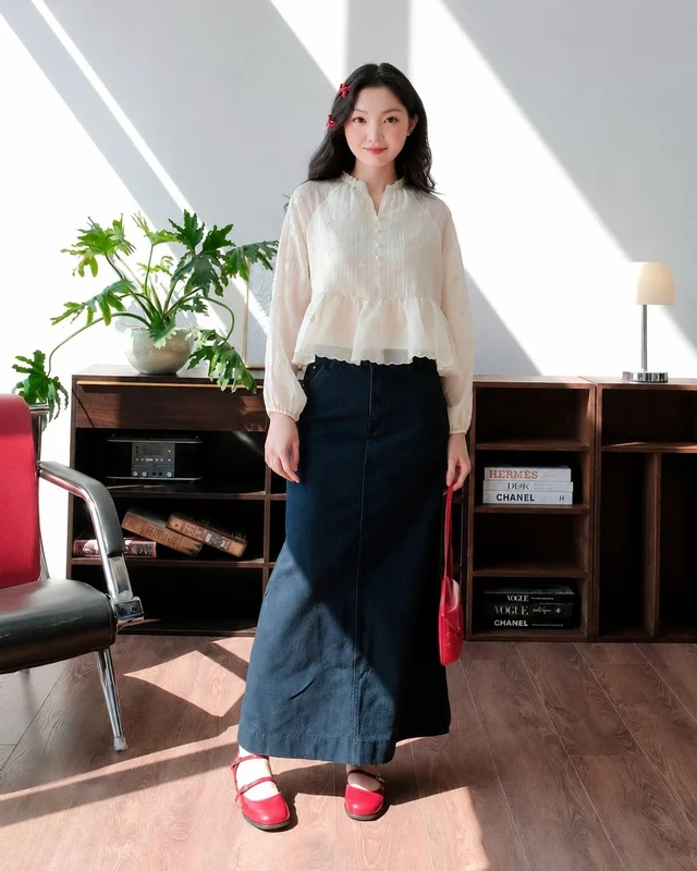 Break the monotony with trendy office fashion - Photo 1.