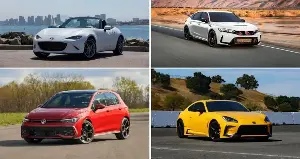 4 compact car models that still offer an enjoyable driving experience.