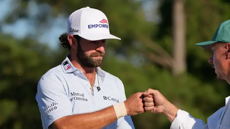 Cameron Young MLB logo, the Masters