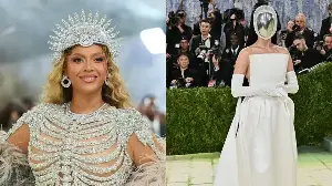 From Beyonce's bedazzled ensemble to Katy Perry's robotic outfit: Check most-striking looks of Met Gala 2026