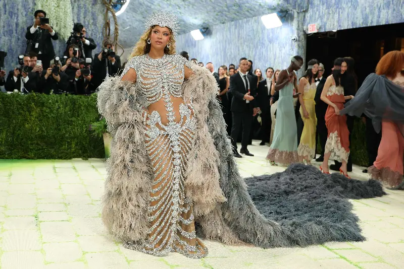 Beyonce arrives for the 2026 Met Gala.