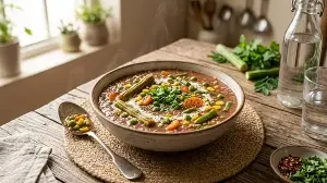 Nutritionist shares recipe for calcium-rich ragi and vegetable soup for women that supports bones and overall health