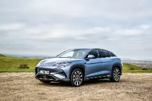 The BYD Sealion 7 is teased ahead of the 2026 Manila International Auto Show (MIAS)