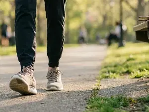 4 body parts that change noticeably when walking 30 minutes a day.