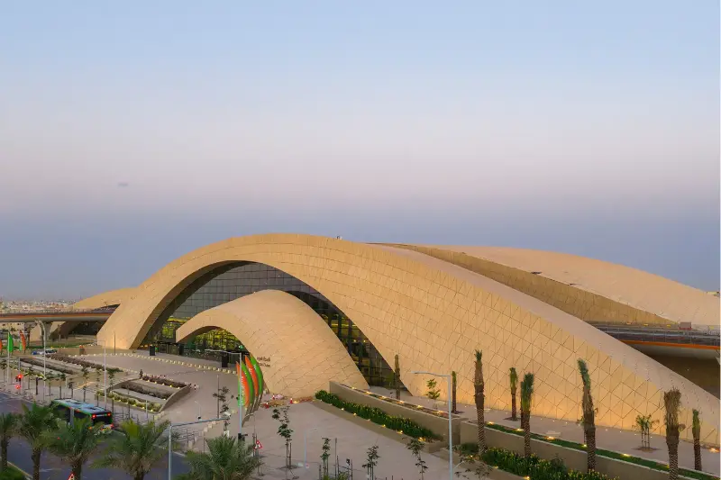 Western Station in Riyadh, Saudi Arabia (Omrania)