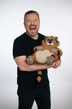 Ricky Gervais celebrates as Netflix series Alley Cats reaches number one despite scathing reviews