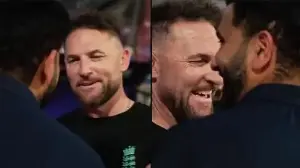 ‘Where’s the rest of you?’ Brendon McCullum teases Rohit Sharma’s weight loss, gets apt reply; Eoin Morgan startled