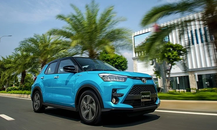 Toyota Raize list price and on-the-road price in May 2026 - 2