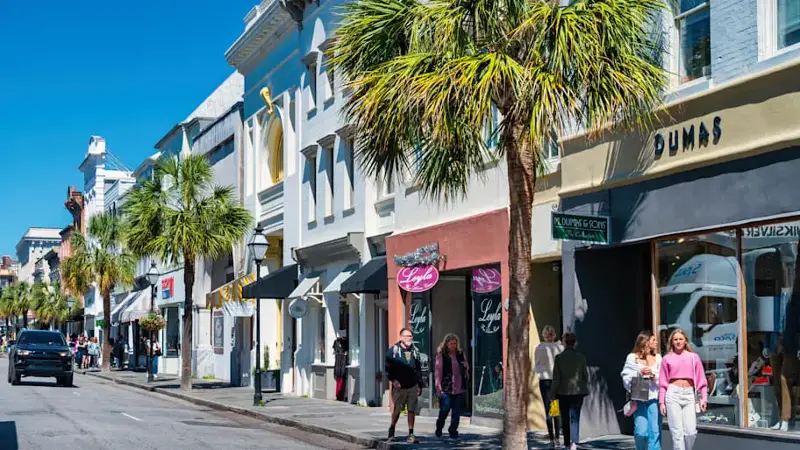 Downtown Charleston South Carolina Shopping