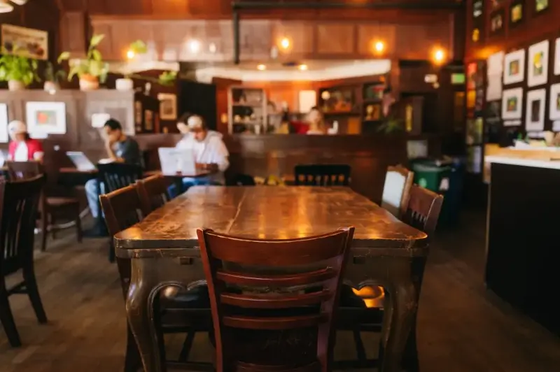 Zoka Coffee, Greenlake Cafe location.