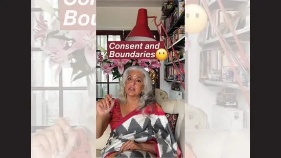 Sex educator Seema Anand doesn’t clap back at trolls who call her aunty. (INSTAGRAM/@SEEMAANANDSTORYTELLING)