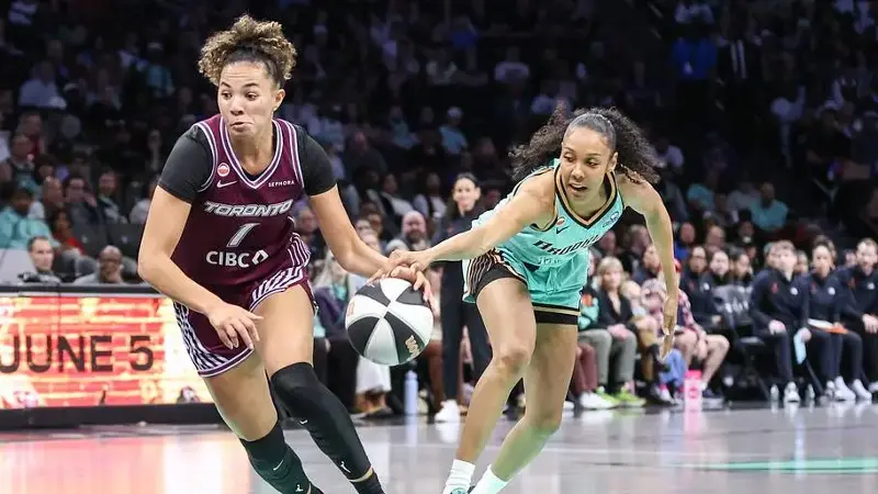 Toronto Tempo guard Kiki Rice