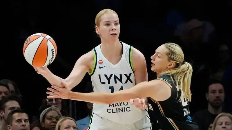 Minnesota Lynx forward Dorka Juhasz
