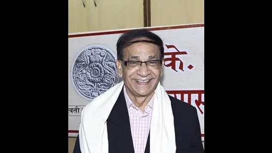 Author Gyan Chaturvedi (HT Archive)
