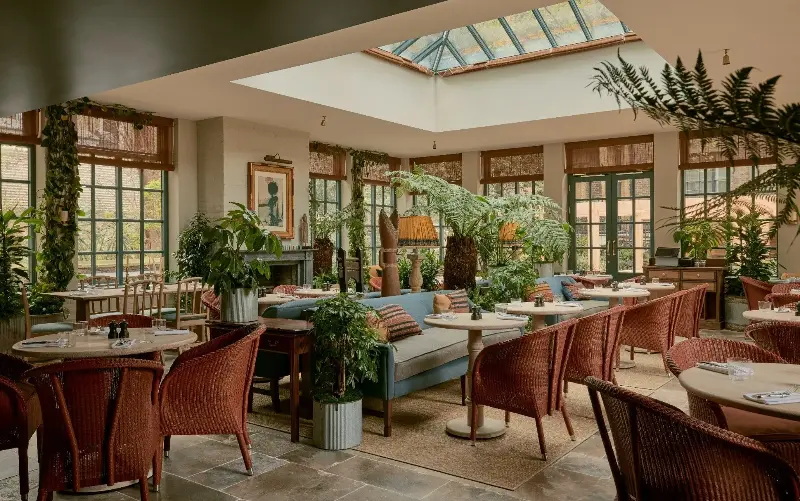 Natural light filters into the stylish Orangery - Martin Morrell