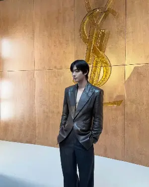 Saint Laurent Ambassador Ahn Hyo-seop Turns Heads With Charismatic Instagram Update