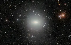 The wide-brimmed Sombrero galaxy is revealed in all its splendor by a telescope in Chile