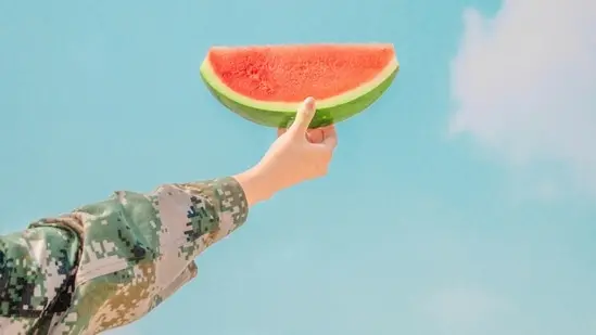 Eat watermelon during the day. 