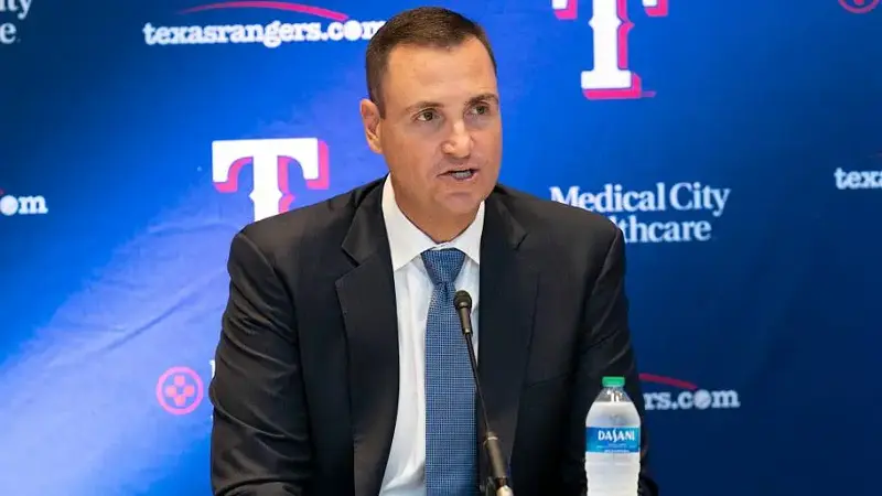 Texas Rangers general manager Chris Young