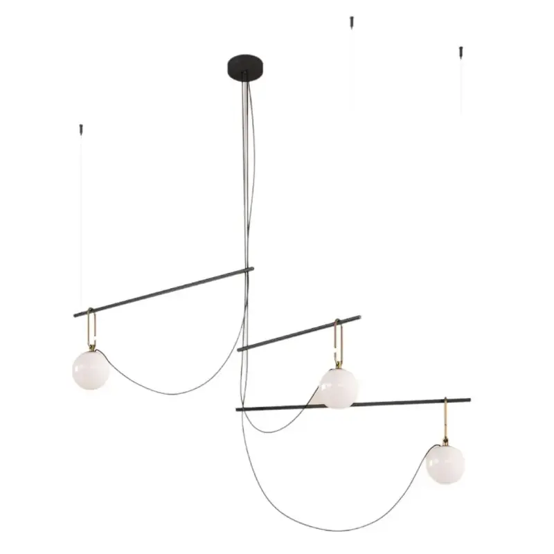 Artemide nh S3 14 hanging light, 3-bulb