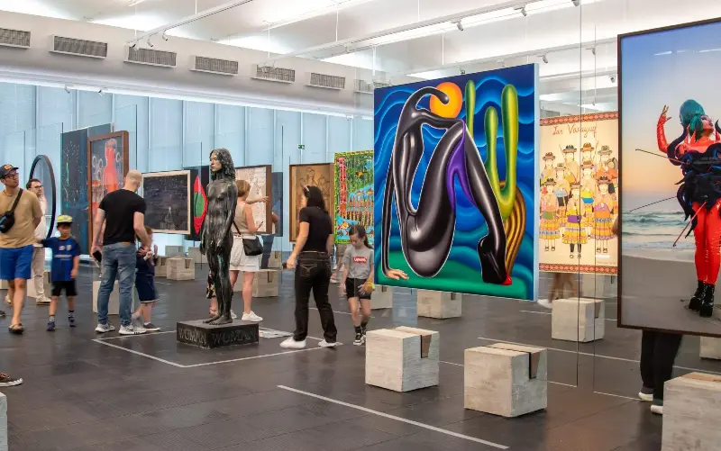 The city is stacked with great art, from street graffiti to the Museum of Art, pictured - Junior Pereira/ Alamy