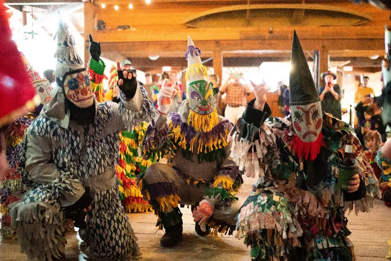 Mardi Gras in Lafayette is a colourful, music-filled affair (Jason Cohen)