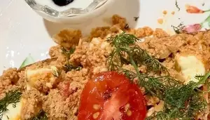 Chef Jill Sandique's leveled-up Breakfast Eggs