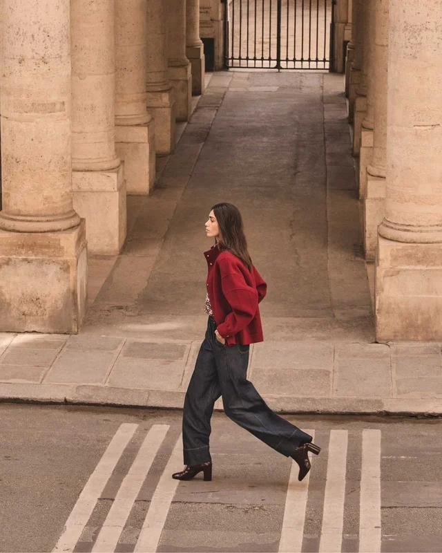 Burgundy red - the new star of the fall/winter wardrobe - Photo 6.