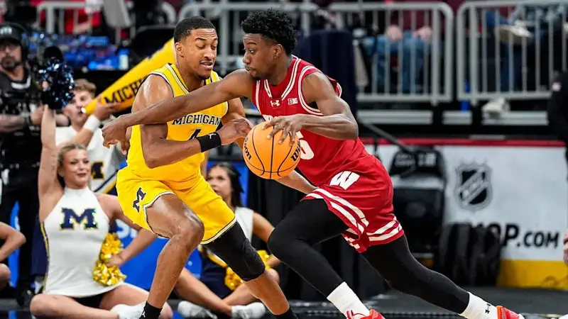 Nimari Burnett -Michigan, John Blackwell - Wisconsin 