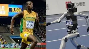 Usain Bolt’s 100m record beaten by a robot: Chinese humanoid clocks stunning 9.39s in Beijing