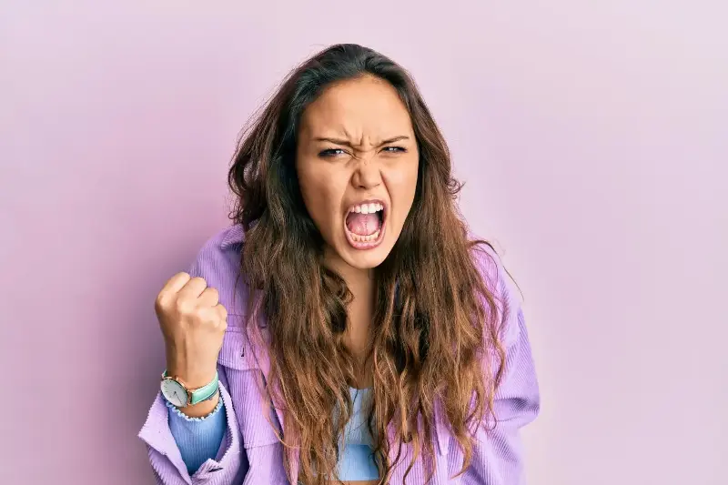 Anger makes you lose out on clarity, making you react terribly. 