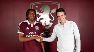 Aston Villa broke their transfer record to sign Johan Manzambi for over £50 million.