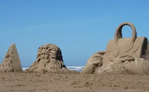 Your licence fee is now paying for competitive sand-castle building