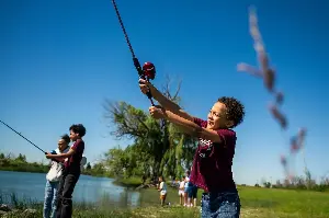 Nonprofit spreads the peace, thrill of fishing on Detroit's Belle Isle